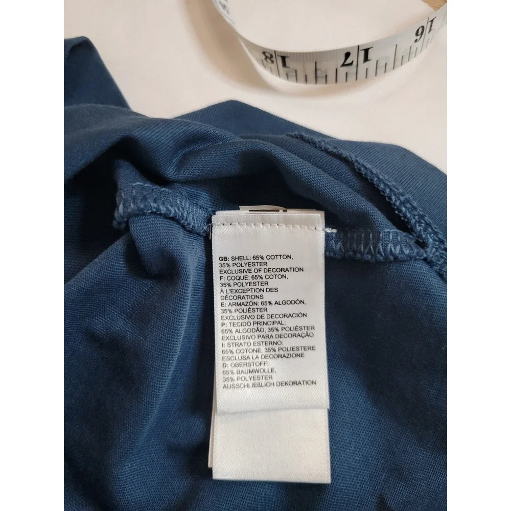 The Northface Himalayan Blue Poppy T-Shirt Size Medium‎ Short Sleeve Graphic